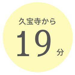 久宝寺から19分