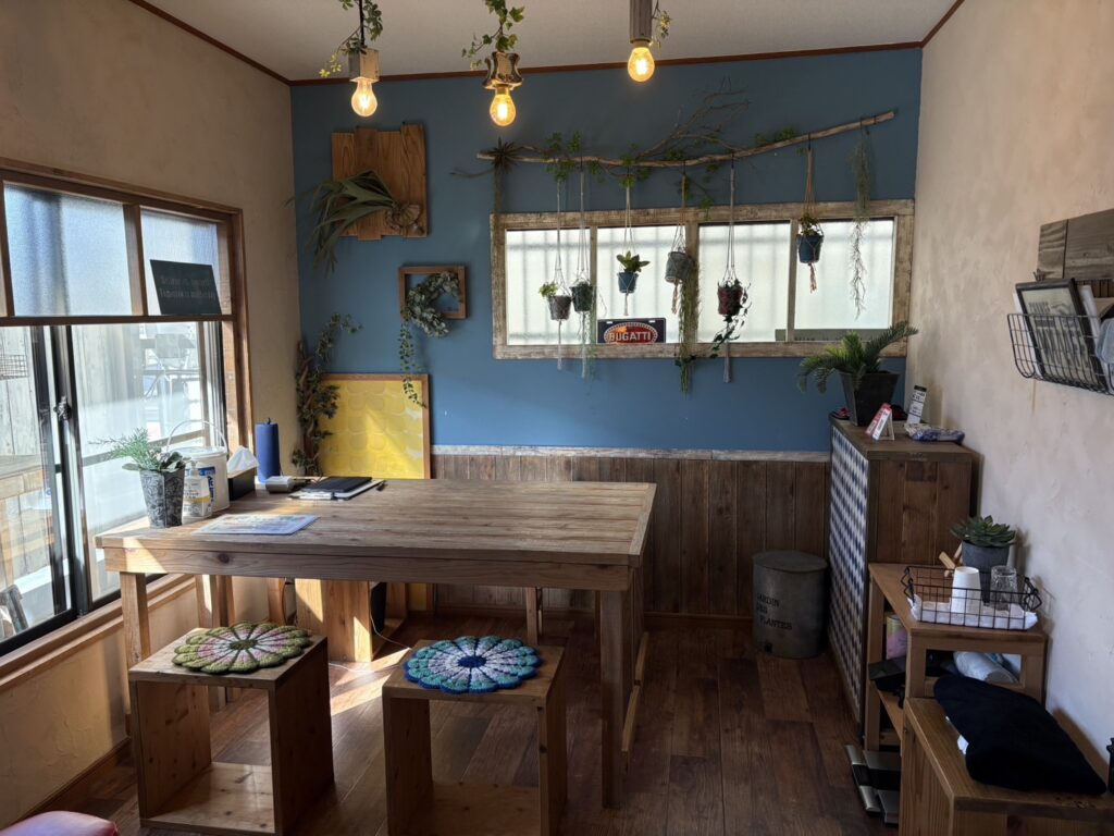 ストレッチアヴニール柏原店のカウンセリング席