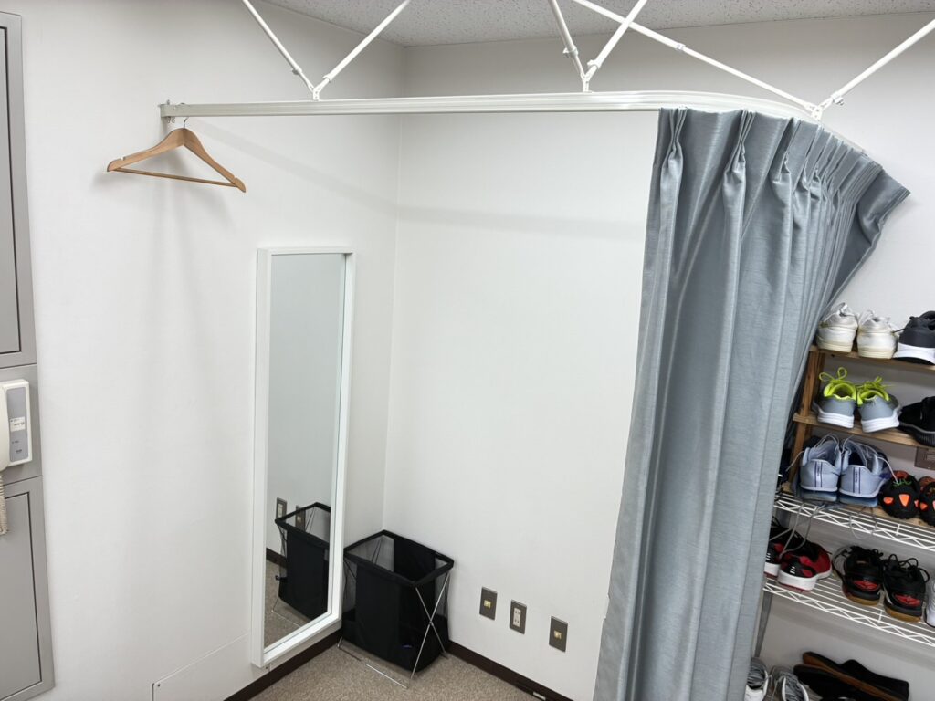 ストレッチアヴニール西中島/新大阪店の更衣室