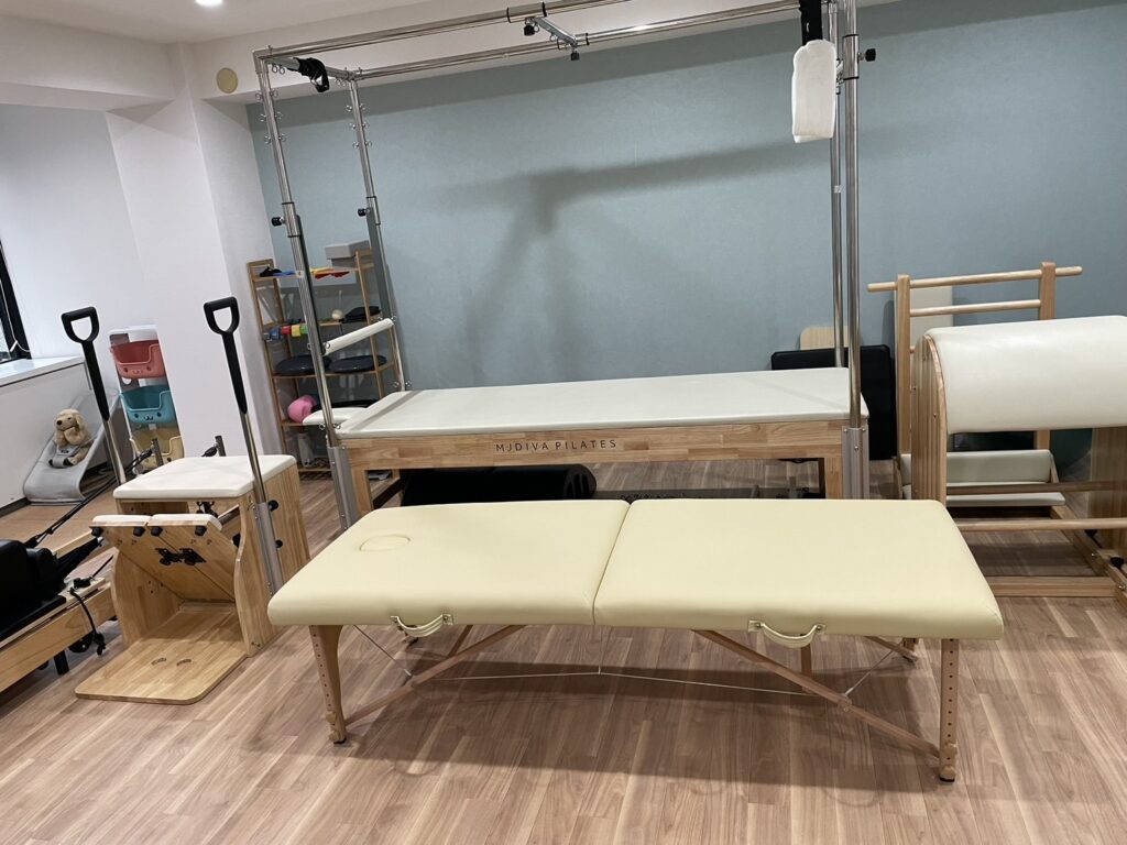 ストレッチアヴニール天満橋店のベッド
